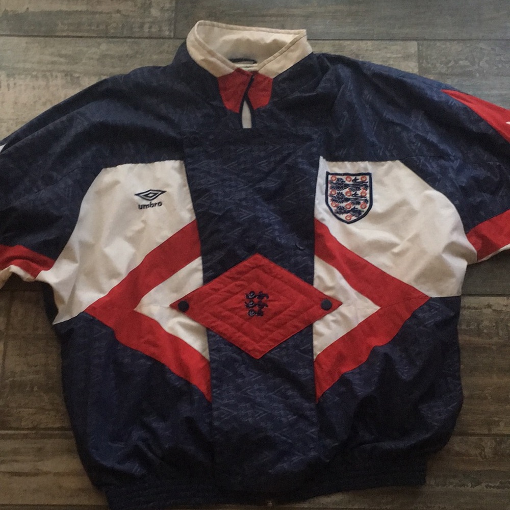 COPY - COPY - Vintage 1992 England football track suit